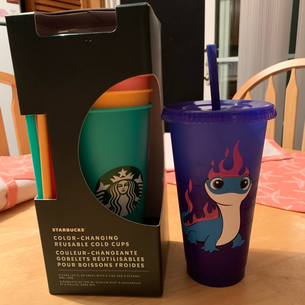 Custom Starbucks Color Changing Cold Cups